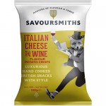 Чипсы картофельные Savoursmiths с итальянским сыром и порто руби, 150г