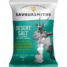 Чипсы картофельные Savoursmiths с солью пустыни, 150г в магазинах Перекресток