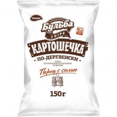 Чипсы Бульба из сырого картофеля со вкусом перца и соли, 150г в магазинах Перекресток