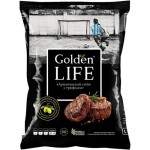 Чипсы Golden Life картофельные со вкусом аргентинского стейка и трюфелем, 90г