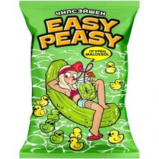 Чипсы Easy Peasy со вкусом малосольного огурца, 50г в магазинах Перекресток