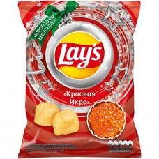Чипсы Lays со вкусом Красная Икра, 120г в магазинах Перекресток