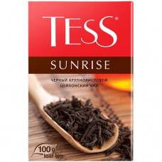 Чай Tess Sunrise чёрный листовой, 100г в магазинах Перекресток