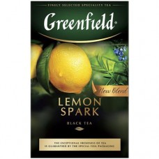 Чай Greenfield Lemon Spark чёрный крупнолистовой, 100г в магазинах Перекресток