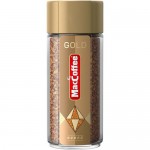 Кофе MacCoffee Gold растворимый сублимированный, 100г Кофе MacCoffee Gold растворимый сублимированный, 100г