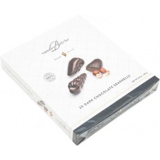 Конфеты Vandenbulcke Dark Chocolate seashells шоколадные с начинкой, 250г в магазинах Перекресток