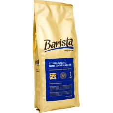 Кофе Barista Pro Crema натуральный жареный в зёрнах, 1кг в магазинах Перекресток