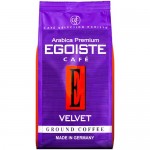 Кофе Egoiste Velvet натуральный жареный молотый, 200г Кофе Egoiste Velvet натуральный жареный молотый, 200г