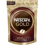 Кофе Nescafé Gold натуральный растворимый с добавлением молотого, 130г Кофе Nescafé Gold натуральный растворимый с добавлением молотого, 130г