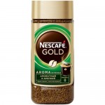 Кофе Nescafé Gold Aroma intenso натуральный растворимый с добавлением молотого, 85г Кофе Nescafé Gold Aroma intenso натуральный растворимый с добавлением молотого, 85г