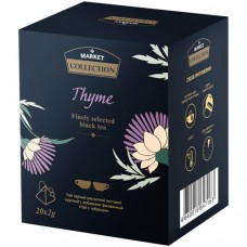 Чай С Чабрецом черный Market Collection, 20x2г в магазинах Перекресток