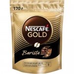 Кофе Nescafe Gold Barista растворимый с добавлением натурального жареного молотого кофе, 170г Кофе Nescafe Gold Barista растворимый с добавлением натурального жареного молотого кофе, 170г