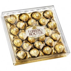 Конфеты Ferrero Rocher молочный шоколад и лесной орех, 300г в магазинах Перекресток