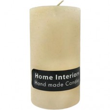 Свеча Home Interiors столбик рустик бежевый, 70х130мм в магазинах Перекресток