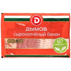 Бекон Дымов Венгерский сырокопчёный нарезка, 200г в магазинах Перекресток