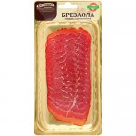 Говядина сырокопчёная Егорьевская КГФ Брезаола категория А в нарезке, 80г