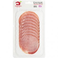 Балык свиной Мясной дом Бородина сырокопчёный категория А нарезка, 95г в магазинах Перекресток