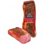 Пастрома свиная Бахрушинъ Столичная копчёно-варёная