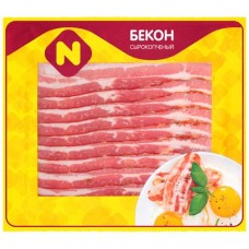 Бекон сырокопчёный Останкино категория Б, 180г в магазинах Перекресток