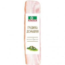 Грудинка копчёно-варёная Велком Домашняя свиная, 350г в магазинах Перекресток