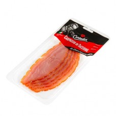 Филе грудки индейки Cortador сырокопченое сорт Экстра, 80г в магазинах Перекресток
