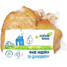 Филе индейки По-Домашнему варено-копченое Зелёная Линия в магазинах Перекресток