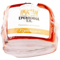 Рулет Еремкина Т.П. Люкс из грудинки свиной копчено-вареный категории В в магазинах Перекресток