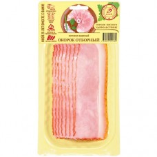 Окорок Иней Отборный свиной копчено-вареный категории Б, 100г в магазинах Перекресток
