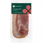 Грудинка из свинины копчёно-варёная Маркет, 100г