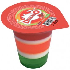 Десерт Diwari Dжелео многослойный с соком вишня-персик-яблоко, 150г в магазинах Перекресток