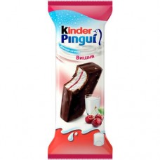 Пирожное бисквитное Kinder Pingui вишня, 30г в магазинах Перекресток