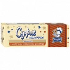 Суфле молочное ЗГДиОП Им.В.П.Пастухова ваниль-молочный бельгийский шоколад 17%, 50г в магазинах Перекресток