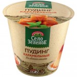 Пудинг молочный Село Зелёное карамельный 3%, 120г