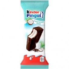 Пирожное Kinder Pingui Тропический кокос бисквитное, 30г в магазинах Перекресток