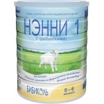 Смесь Нэнни 1 на основе козьего молока с пребиотиками с 0 до 6 месяцев, 800г