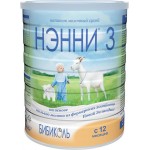 Смесь Нэнни 3 на основе козьего молока с 12 месяцев, 800г