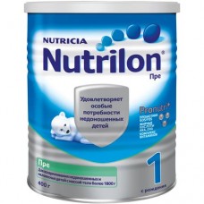 Смесь Nutrilon 1 Пре с рождения, 400г в магазинах Перекресток