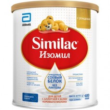 Смесь Similac Изомил сухая c рождения, 400г в магазинах Перекресток