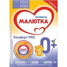 Смесь Малютка Комфорт Pro молочная с рождения, 350г в магазинах Перекресток