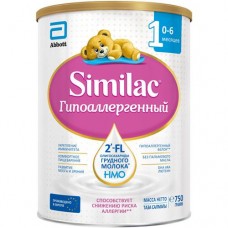 Смесь Similac 1 Гипоаллергенный сухая c 0 до 6 месяцев, 750г в магазинах Перекресток