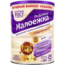 Смесь сухая PediaSure Малоежка со вкусом ванили, 850г в магазинах Перекресток