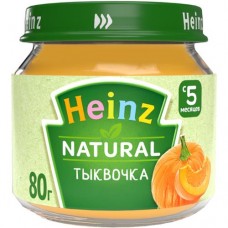 Пюре Heinz тыквочка с 5 месяцев, 80г в магазинах Перекресток