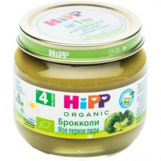 Пюре HiPP Моё первое пюре из брокколи с 4 месяцев, 80г в магазинах Перекресток