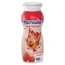 Йогурт Растишка питьевой земляника 1.6%, 90мл в магазинах Перекресток