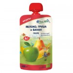 Пюре детское Fleur Alpine Яблоко, груша и банан, с 6 месяцев, 120г