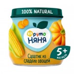 Пюре ФрутоНяня Салатик из сладких овощей с 5 месяцев, 80г