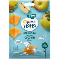 Фруктовые кусочки ФрутоНяня яблоко, 53г в магазинах Перекресток