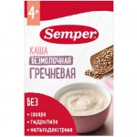 Каша Semper гречневая безмолочная сухая с 4 месяцев, 180г