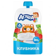 Творог фруктовый Агуша Клубника 4%, 80г в магазинах Перекресток