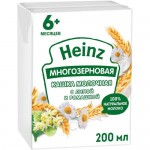 Кашка Heinz многозерновая с липой и ромашкой молочная с 6 месяцев, 0.2л